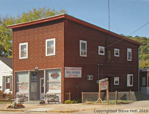 Old building at 320 Main street in Brookville Indiana