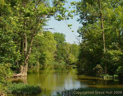 Brandyvine Creek in Greenfield Indiana