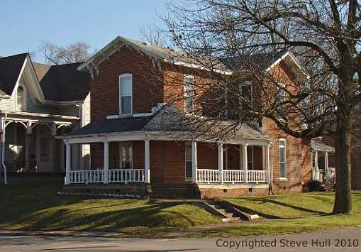 Italianate house in Knightsttown Indiana