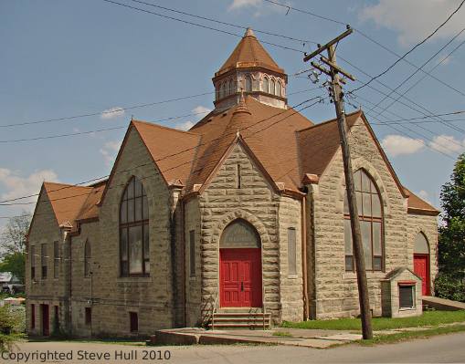 old Methodist  Episcopal chur in Lewisville Indiana