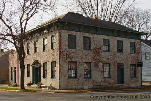 Italianate commercial building in Pendleton Indiana